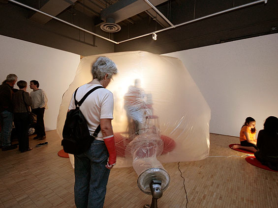 Bubble, 2009, installation view