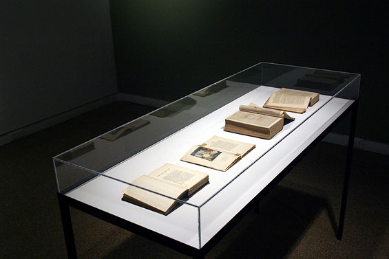 Fröbel Inspired Books, 2007, installation view