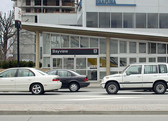 From Here Right Now, 2002, subway entrance