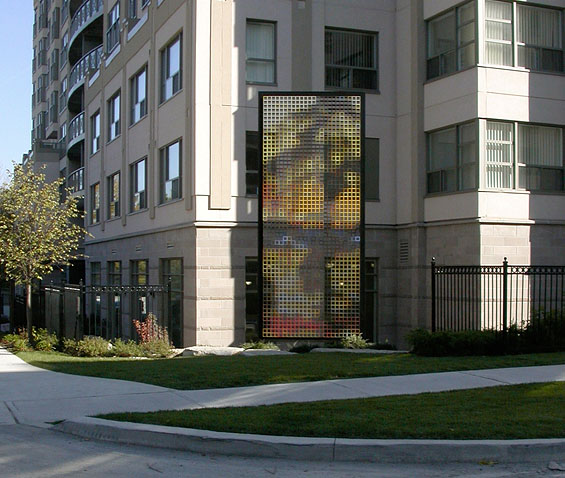 The Jack Pine Remembered, 2003, installation view
