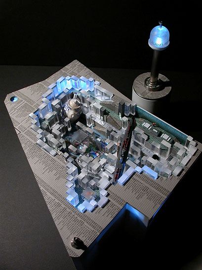 Manchester Letherium Ideas Competition, 2005, scale model