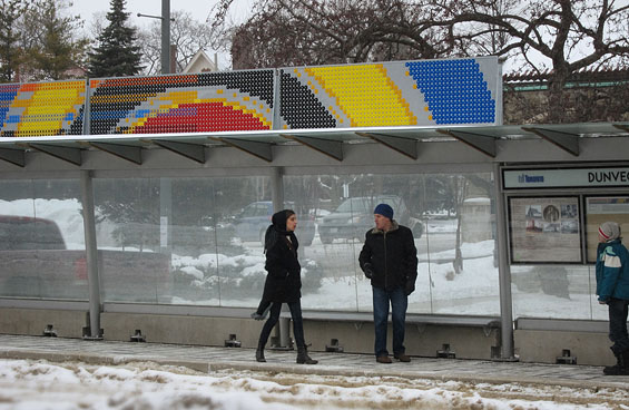 Meeting, 2010 (installation view)