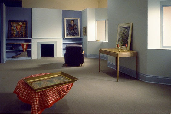 Re Appearances, 1993, view of interior installation