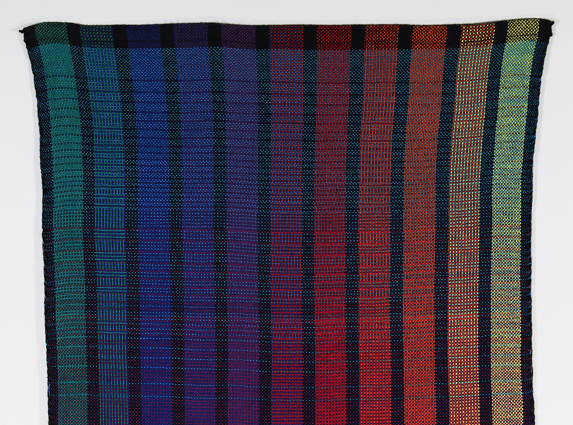 Cotton and Silk Colour Gamp #3, 2021, detail