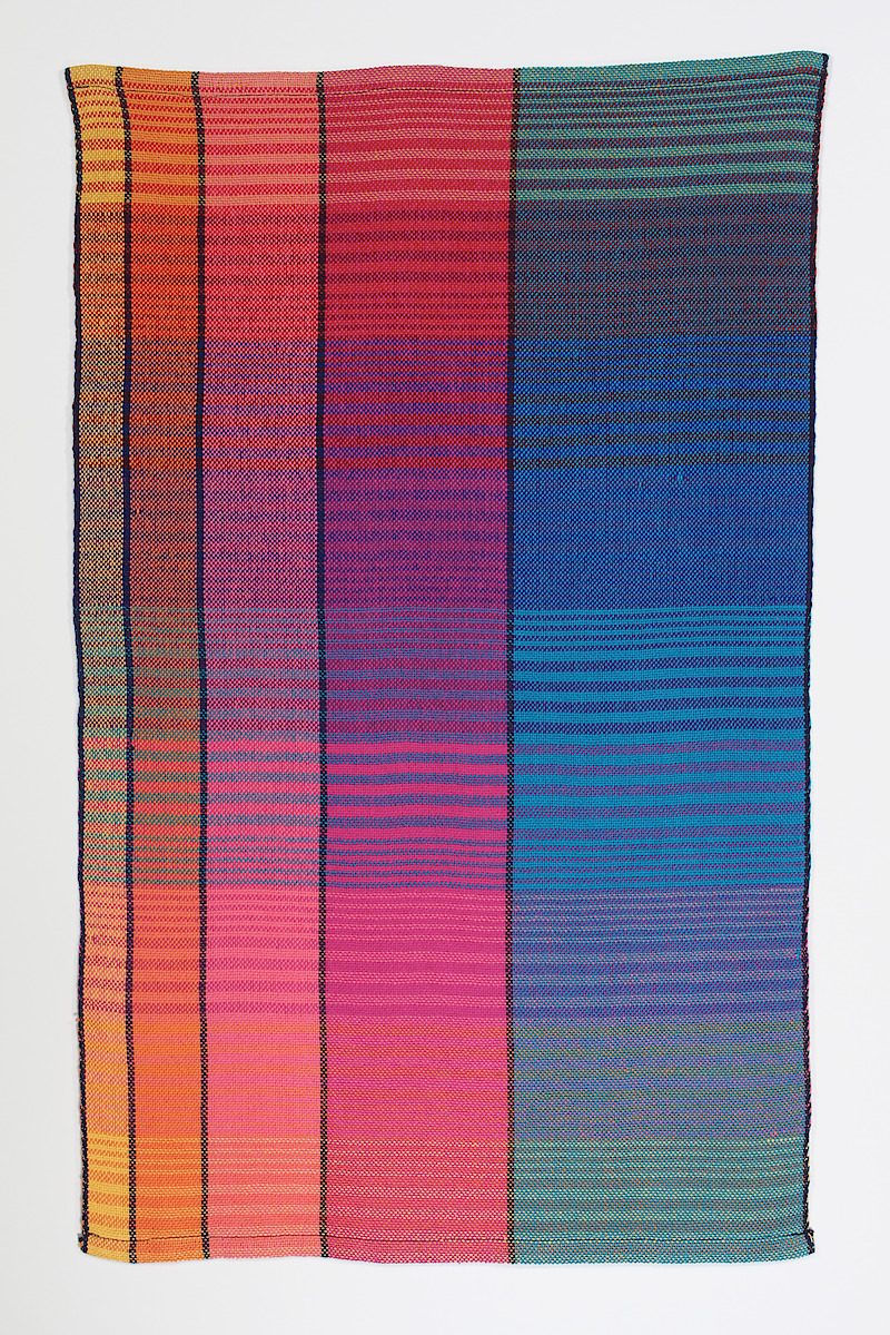 Fibonacci with Gradation 3, 2021, cotton, 16 x 26.25 in